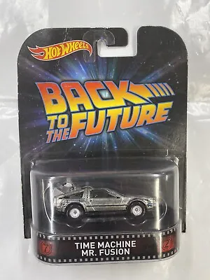 Hot Wheels Back To The Future Time Machine Mr Fusion 2014 Mattel 1/64 Toy Car • $24