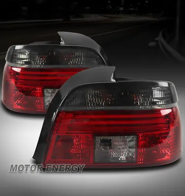 For 97 98 99 00 BMW 5 Series E39 Tail Brake Light Lamp Red Smoke Left+Right Pair • $81.95