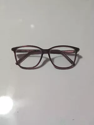 Authentic Chloe CE 2658 505 53mm Translucent Purple Glasses Frames Italy • $80
