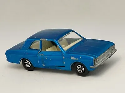 Vintage Lesney England Matchbox Transitional Superfast No. 25 Ford Cortina Blue • $5.99