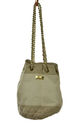 Meli Melo Womens Handbag Size Medium Ivory Color Block Bucket Bag Purse Casual • $69.99