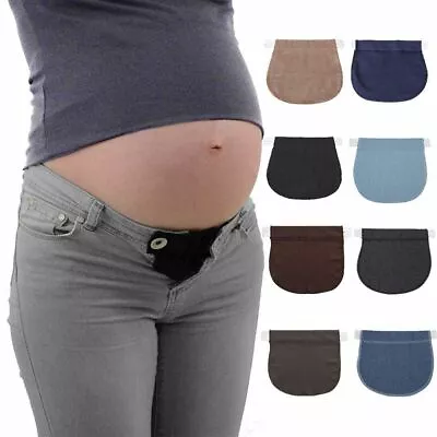 Pregnancy Waistband Maternity Belt Waist Extender Cloth Pants Extended Cloth • £3.10