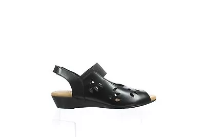 J. Renee Womens Abner Black Nappa Slingbacks Size 5 (5032151) • $9.99