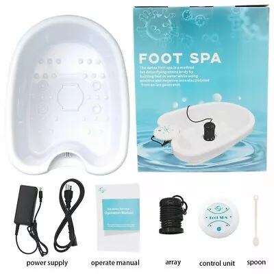 Ionic Foot Bath Detox Machine - Professional Spa Club Beauty - Easy To Use • $60.99