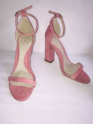£19.99 • Buy Missguided Size Uk7 Eu40 Pink Suedette Gorgeous Classy Open Toe Strappy  Sandal