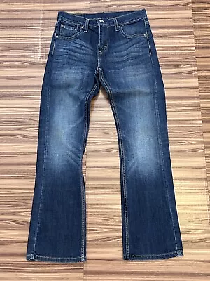 Levis 527 Bootcut Jeans Mens Blue Denim Size 30x30 • $28.49