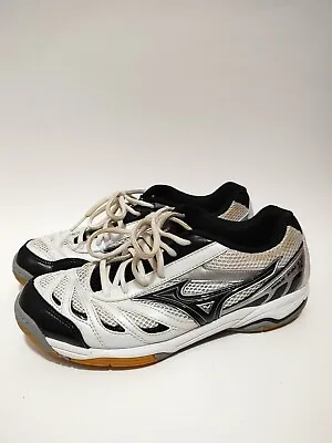 Mizuno Wave Rally 5 Women’s Volleyball Shoes Size 9 Black White Great Shape • $24