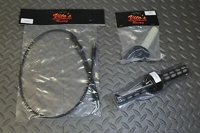 VITO's Banshee Mikuni Carb Twist Throttle Setup + Grips + Cable 1987-2006 • $69.99