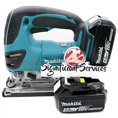 Makita XVJ03Z 18V 18 Volt LXT Li-Ion Jigsaw Cordless BL1850B 5.0 Ah Batteries • $245.55