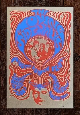 Moving Sidewalks Apr. 28 2013 Austin Psych Fest Concert Poster #/200 Print 16x26 • $89.10