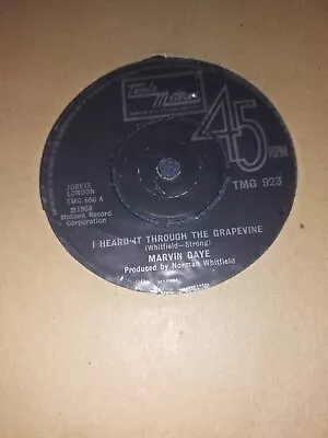 Marvin Gaye I Heard It Through The Grapevine / Chained  Tm Vg + • £2.99