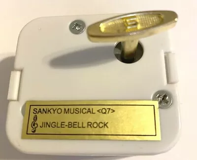 Sankyo Music Box Movements Mechanism Plays Jingle-Bell Rock Christmas Tune • $9.99