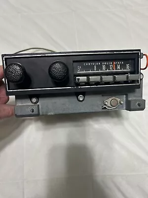 1970 - 74 E Body Challenger/Cuda Original Factory AM Radio  • $25