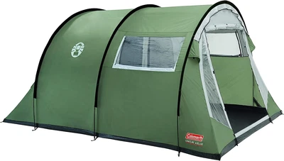 £574.99 • Buy Coastline 4 Deluxe 4 Man 4 Person Tunnel Tent Camping Outdoor Green Hiking Easy