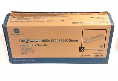 Genuine Konica Minolta A03100F BLACK Imaging Unit For Magicolor 4600 5500 5600 • $89.99