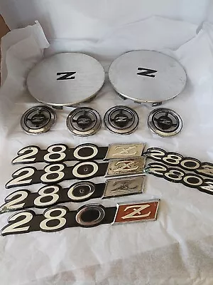 Lot Of 12 Vintage 70's Datsun Nisson 280Z Various Emblems Caps NOT NEW CONDITION • $136