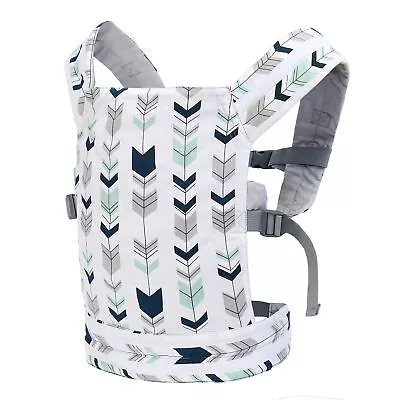 Girls Front Back Carrying Gift Baby Doll Carrier Soft Adjustable Strap Printed • $25.16