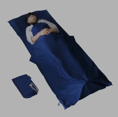 £16.99 • Buy MYCARBON Travel Sleeping Bag Liner, 100 Cotton Durable And Super Soft 220 X...