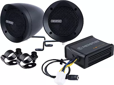 Audio MXABMB2 Powersports Handlebar Speaker Kit • $151.63