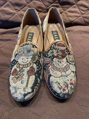 $45 • Buy Zalo Shoes Holiday Snowmen Womens US 9.5