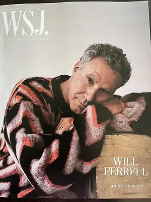 WSJ Magazine Wall Street Journal 2022 December 2023 January Will Ferrell 141 • $19.99