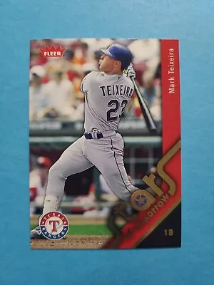 Mark Teixeira 2006 Fleer Stars Of Tomorrow Baseball Card # St-7 G0612 • $1.59