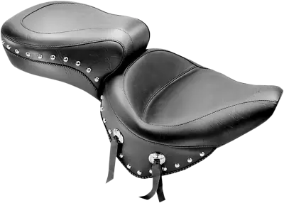 Mustang Wide Studded Seat For 2000-2007 Harley Softail Fat Boy Heritage 75072 • $685