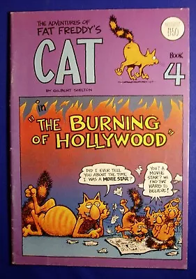 Fat Freddy's Cat 4  Gilbert Shelton. Underground. Comic-sized. UK Edn.  VFN. • £8