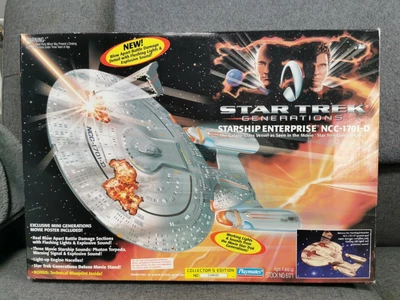 £120 • Buy Rare Star Trek Generations USS Enterprise NCC-1701-D  Collectors Edition 1994