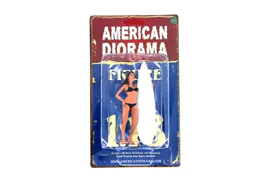 LADY SURFER CASEY AMERICAN DIORAMA 1:18 Scale FEMALE GIRL  4  Figure • $8.59