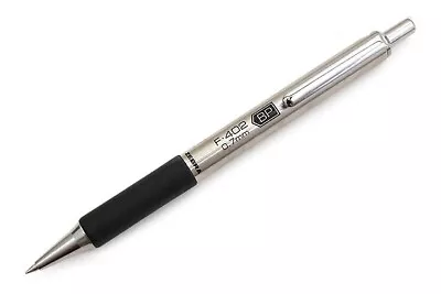 ZEBRA F402 Stainless Steel Retractable Ballpoint Ink 0.7mm BLACK INK  • $11.95