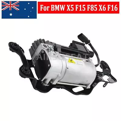 $319.88 • Buy Air Suspension Compressor Pump W/Bracket For BMW X5 F15 F85 2014-18 37206875177