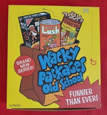 2011 Topps Wacky Packages Old School Series 2 Open Box 24 Unopened Packs • $39.95