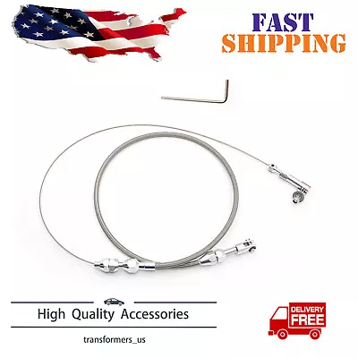 Universal 24  Car Throttle Cable Braided Stainless Steel For Ford Mustang 302 • $20.85