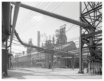 Bethlehem Steel Lackawanna Plant Buffalo New York 11x8 Inch Photo [240320-13] • $11.97