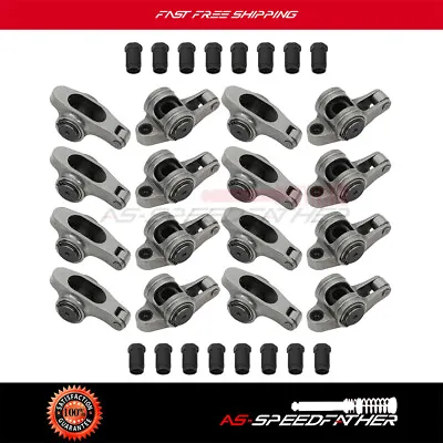 Roller Rocker Arm For Big Block Chevy Stainless Steel 1.7 Ratio 7/16  454 BBC • $123.49