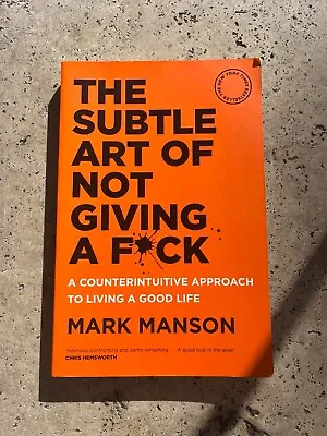 $0.99 • Buy The Subtle Art Of Not Giving A F*ck: A Counterintuitive Approach To Living A...