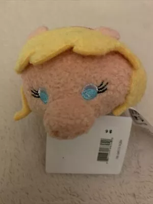 Disney Muppets Miss Piggy Tsum Tsum 3½  Mini Plush NEW With Tags • $11.89