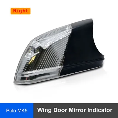 Wing Door Mirror Indicator Light For VW Polo MK5 9N 2005-2010 Right Side Durable • $12.53