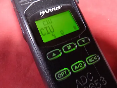 Harris XG25 XG-25 VHF 136-174 P25 Conventional 1024 Ch 5W Ltd Portable DIGITAL • $299.99