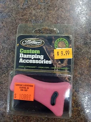 Mathews Custom Damping Accessories #80539 Rubber DDS ASY W/Gel Pink • $4.99