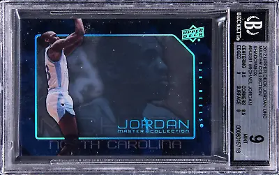 Michael Jordan BGS 9 Shadowbox POP 1 2011-12 UD UNC Master Collection RARE MJSB1 • $999.99