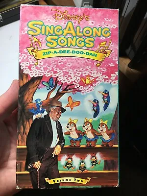 $8.95 • Buy Disney’s Sing Along Songs Song Of The South: Zip-A-Dee-Doo-Dah (VHS) 1990s