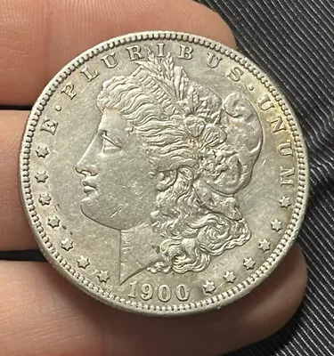 1900-S Morgan Silver Dollar AU + Key Date Rare Coin No Reserve Free Shipping PQ • $30.22