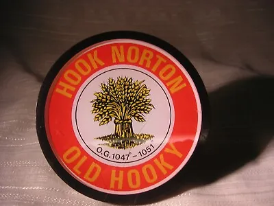 VINTAGE Hook Norton Brewery HAND PULL BEER PUMP CLIP Old Hooky Ale • £9.99
