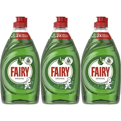 Fairy Washing Up Liquid Original 320ML  X 3 • £7.78