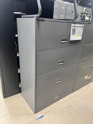 (27) Fireproof Schwab 5000 Four Drawer Lateral File Cabinets (gray) • $795