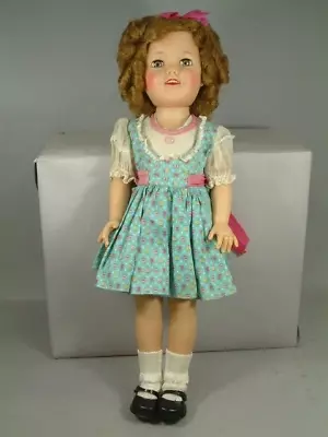17” Ideal Shirley Temple Doll 1957 All Original Great Color And Hair LOOK! • $60
