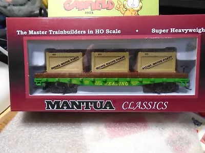 Model Power Mantua Classics Reading W/Diesel Motor Parts Crates HO Scale #727002 • $18