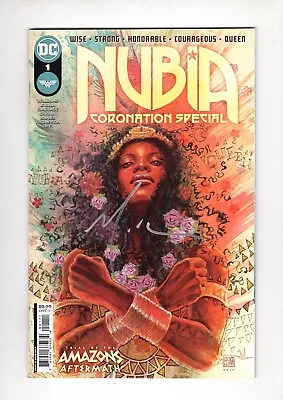 Nubia Coronation Special #1 Regular Cover Signed David Mack Nm Dc Wonder Woman • £15.03